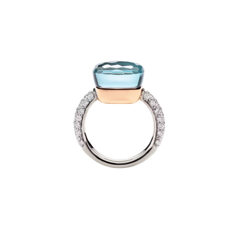 Pomellato Nudo Diamonds ring roodgoud met diamant - PAB4010 O6000 DB0OY - #3 Pomellato Nudo Diamonds ring roodgoud met diamant - PAB4010 O6000 DB0OY - #3