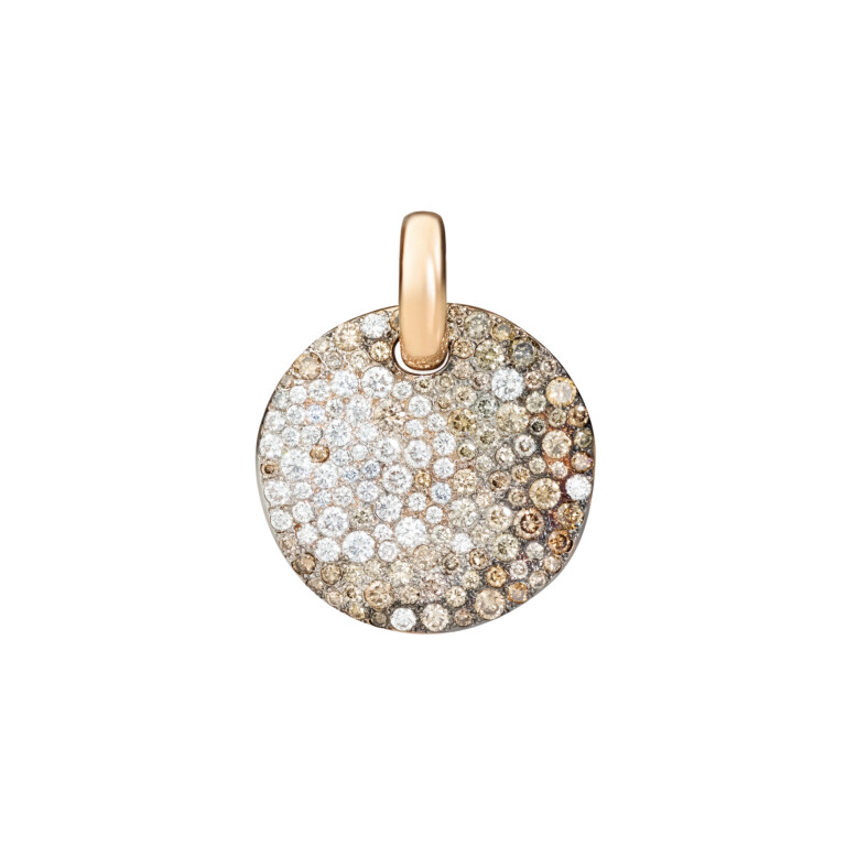 Pomellato Sabbia hanger roodgoud met diamant - PMB6070 O7000 DBX00 - #2 Pomellato Sabbia hanger roodgoud met diamant - PMB6070 O7000 DBX00 - #2