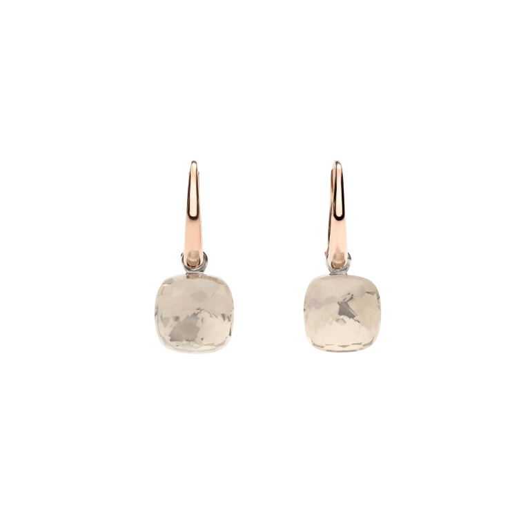 Pomellato Nudo Petit oorhangers roodgoud met Topaas - POB2010 O6000 000TB - #2 Pomellato Nudo Petit oorhangers roodgoud met Topaas - POB2010 O6000 000TB - #2