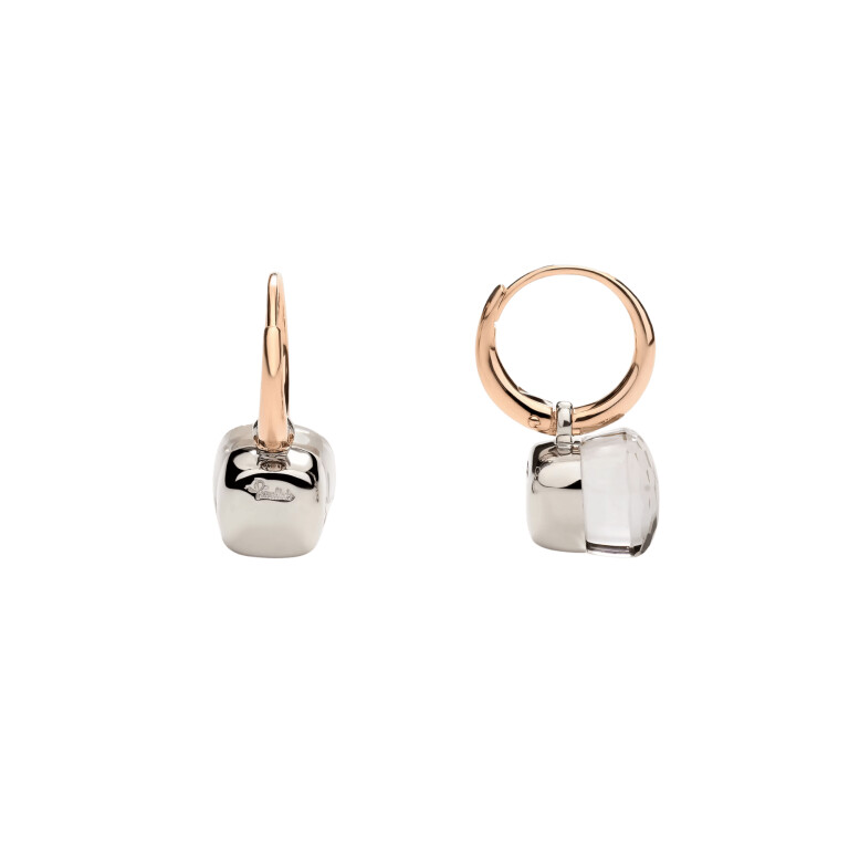 Pomellato Nudo Petit oorhangers roodgoud met Topaas - POB2010 O6000 000TB - #3 Pomellato Nudo Petit oorhangers roodgoud met Topaas - POB2010 O6000 000TB - #3