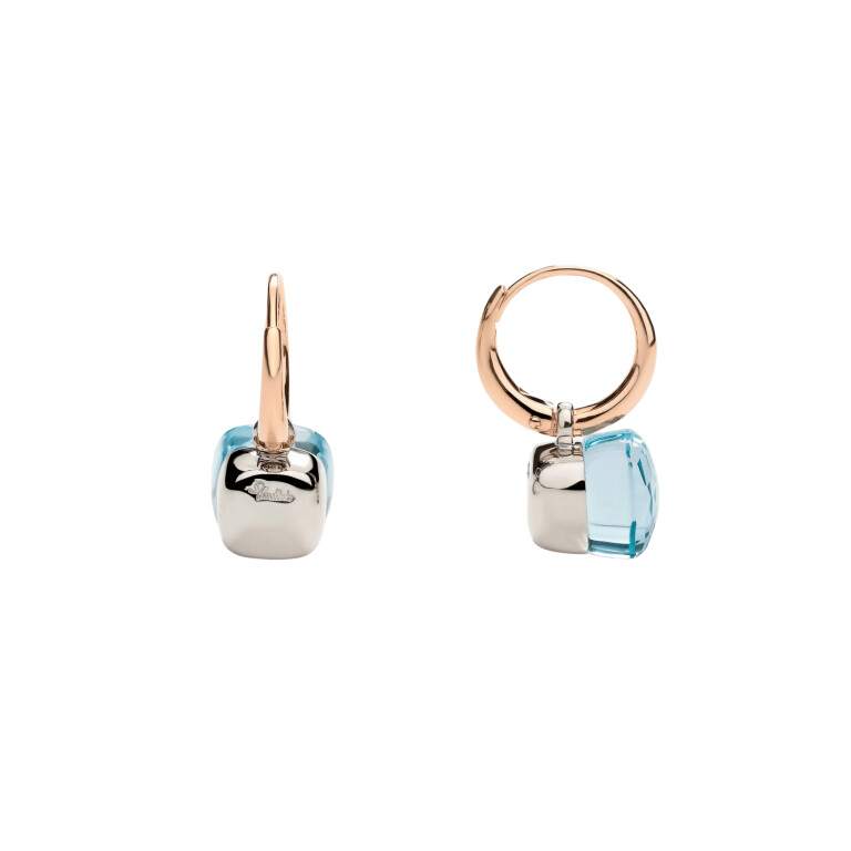 Pomellato Nudo Petit oorhangers roodgoud met Topaas - POB2010 O6000 000OY - #3 Pomellato Nudo Petit oorhangers roodgoud met Topaas - POB2010 O6000 000OY - #3
