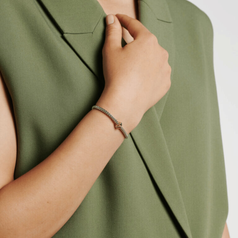 Fope Prima flexibele armband rosé/wit goud met diamant - 74408BX_BB_R_RBR_00S - #6 Fope Prima flexibele armband rosé/wit goud met diamant - 74408BX_BB_R_RBR_00S - #6
