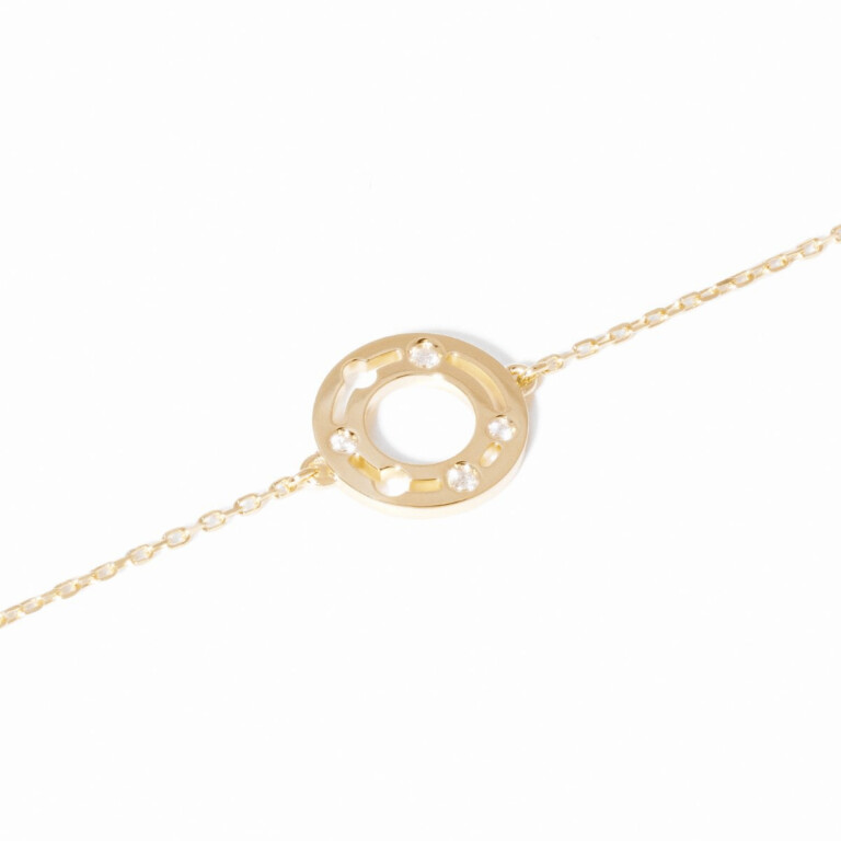 dinh van Pulse armband geelgoud met diamant - 328611 - #2 dinh van Pulse armband geelgoud met diamant - 328611 - #2