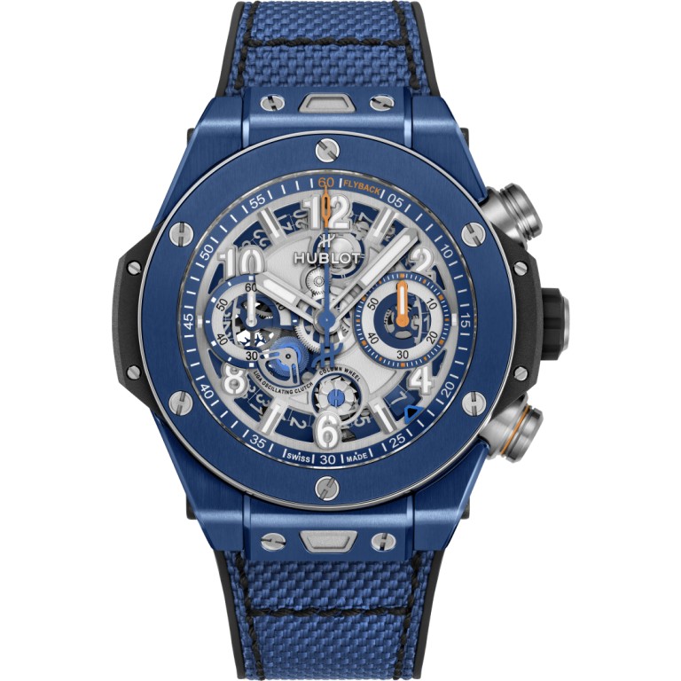 Hublot Big Bang Unico Reloaded Blue Ceramic 44mm - 421.EX.5129.NR.RLD - #1 Hublot Big Bang Unico Reloaded Blue Ceramic 44mm - 421.EX.5129.NR.RLD - #1