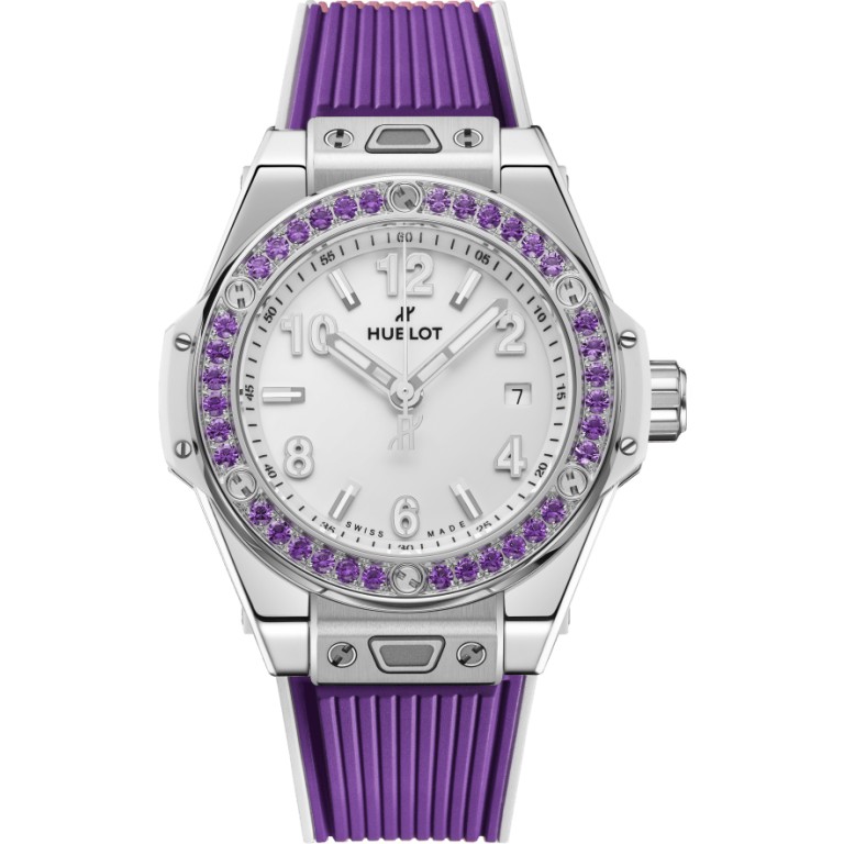 Hublot Big Bang One Click Joyful Steel Purple 33mm - 485.SV.2210.RX.1205 - #1 Hublot Big Bang One Click Joyful Steel Purple 33mm - 485.SV.2210.RX.1205 - #1