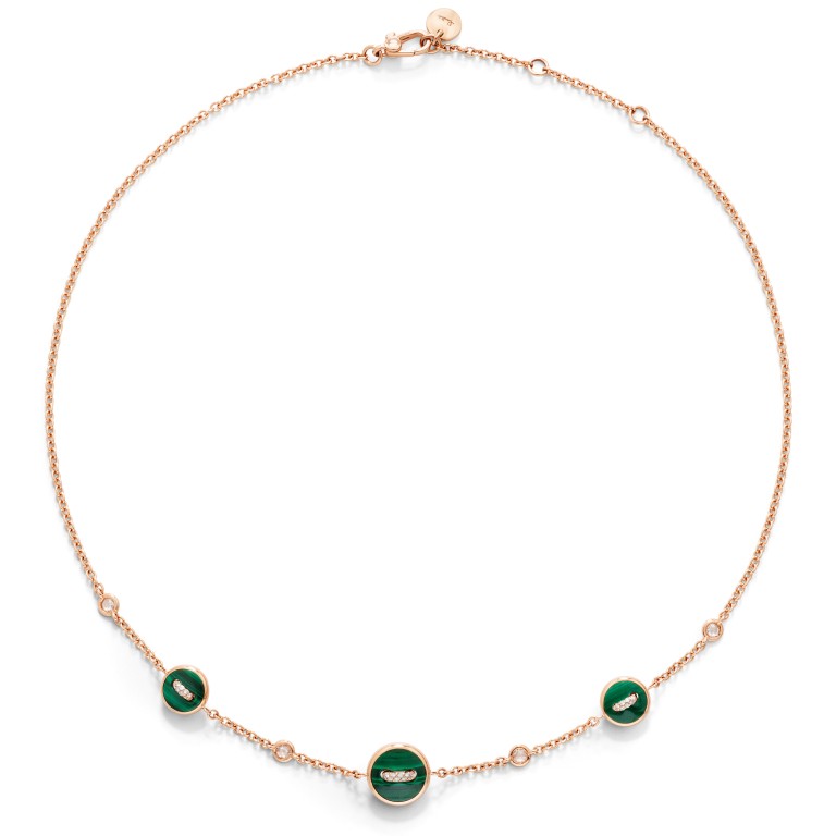 Pomellato Pom Pom Dot collier met hanger roodgoud met diamant - PCC6030 O7000 BMPMY - #1 Pomellato Pom Pom Dot collier met hanger roodgoud met diamant - PCC6030 O7000 BMPMY - #1