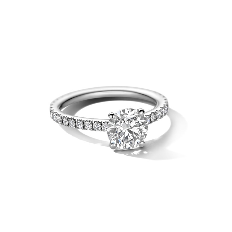 witgoud ring met diamant Schaap en Citroen Diamonds - #5 witgoud ring met diamant Schaap en Citroen Diamonds - #5