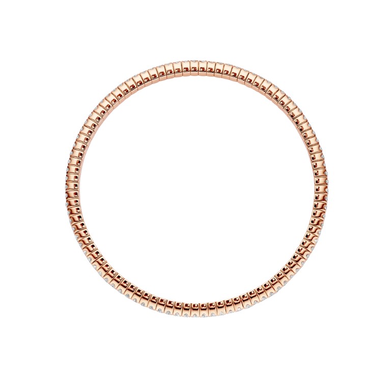 roodgoud flexibele armband met diamant Schaap en Citroen Diamonds - #2 roodgoud flexibele armband met diamant Schaap en Citroen Diamonds - #2