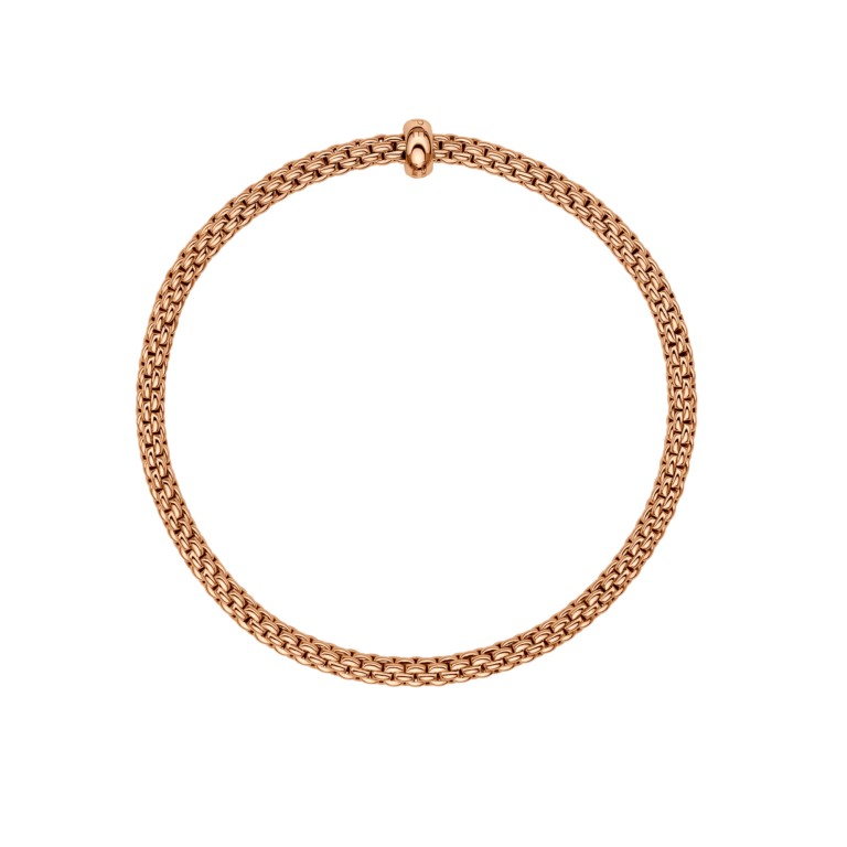 Fope Prima flexibele armband roodgoud met diamant - 01M08BX_BB_R_XRX_00L - #3 Fope Prima flexibele armband roodgoud met diamant - 01M08BX_BB_R_XRX_00L - #3