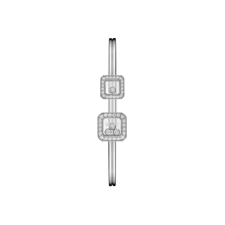 Chopard Happy Diamonds Icons Square armband witgoud met diamant - 85A114-1202 - #4 Chopard Happy Diamonds Icons Square armband witgoud met diamant - 85A114-1202 - #4