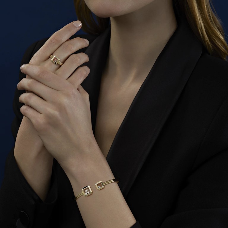 Chopard Happy Diamonds Icons Square armband geelgoud met diamant - 85A114-0002 - #5 Chopard Happy Diamonds Icons Square armband geelgoud met diamant - 85A114-0002 - #5
