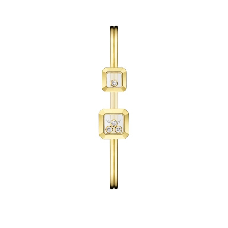 Chopard Happy Diamonds Icons Square armband geelgoud met diamant - 85A114-0002 - #4 Chopard Happy Diamonds Icons Square armband geelgoud met diamant - 85A114-0002 - #4