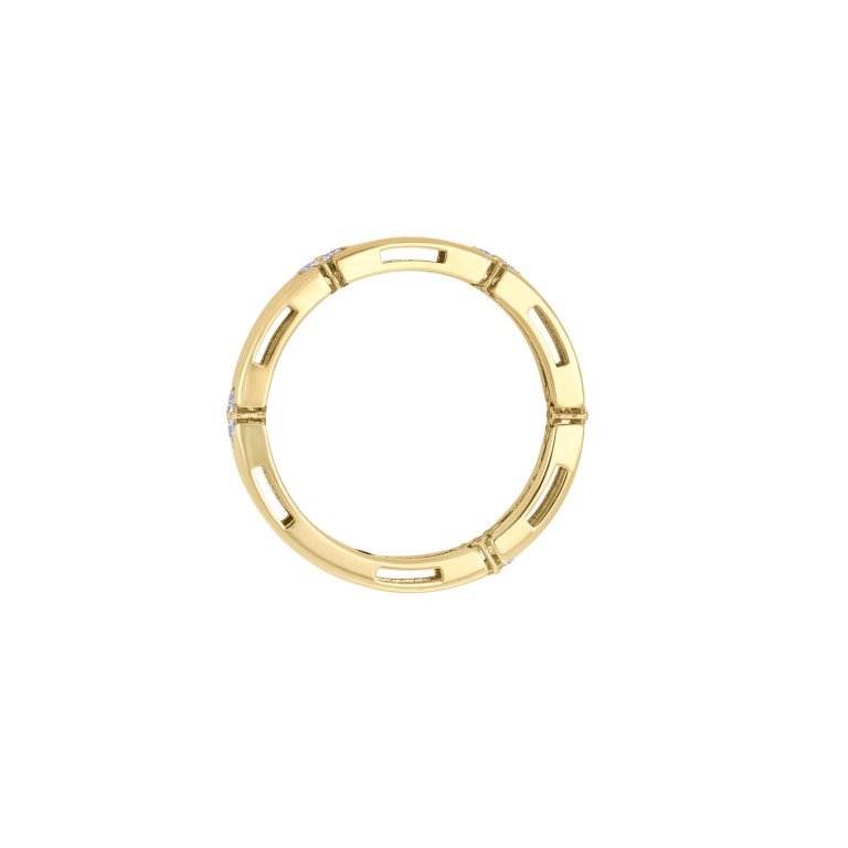 Roberto Coin Love in Verona ring geelgoud met diamant - ADR777RI3820 - #3 Roberto Coin Love in Verona ring geelgoud met diamant - ADR777RI3820 - #3