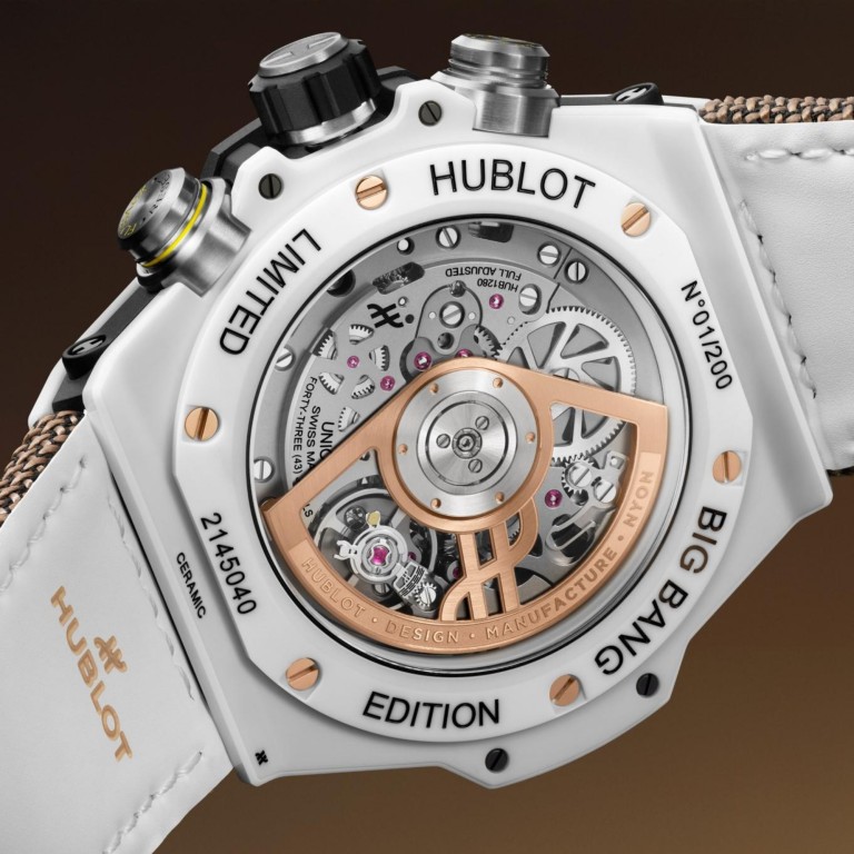 Hublot Big Bang Unico Reloaded Kylian MBappé White Ceramic 44mm - 421.HX.2019.NR.MBP26 - #2 Hublot Big Bang Unico Reloaded Kylian MBappé White Ceramic 44mm - 421.HX.2019.NR.MBP26 - #2