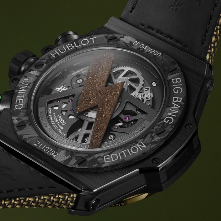 Hublot Big Bang Unico Reloaded Usain Bolt Ceramic Carbon 44mm - 421.CQ.1140.NR.USB26 - #2 Hublot Big Bang Unico Reloaded Usain Bolt Ceramic Carbon 44mm - 421.CQ.1140.NR.USB26 - #2