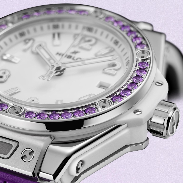 Hublot Big Bang One Click Joyful Steel Purple 33mm - 485.SV.2210.RX.1205 - #2 Hublot Big Bang One Click Joyful Steel Purple 33mm - 485.SV.2210.RX.1205 - #2