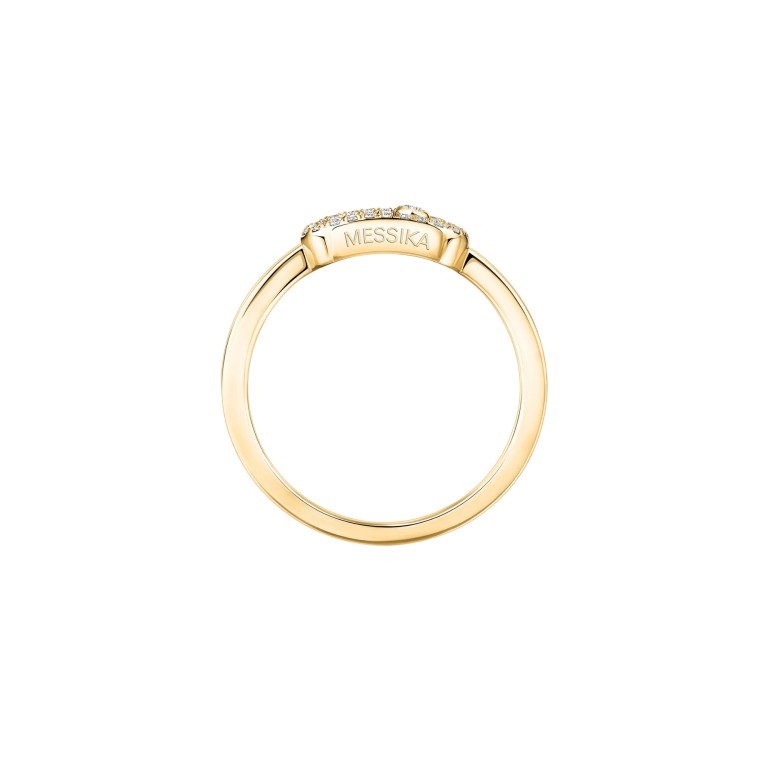 Messika Move Uno ring geelgoud met diamant - 4705-YG - #2 Messika Move Uno ring geelgoud met diamant - 4705-YG - #2