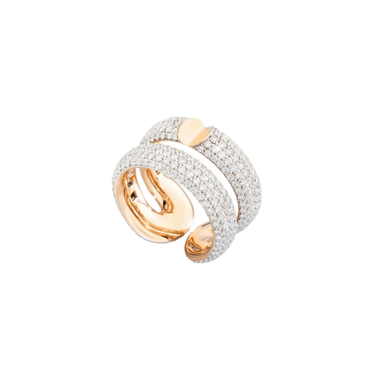 Vhernier Mon Jeu ring roodgoud met diamant - 0G1832A0010560 - #1 Vhernier Mon Jeu ring roodgoud met diamant - 0G1832A0010560 - #1