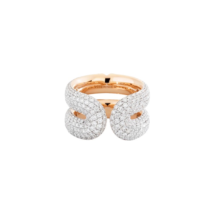 Vhernier Mon Jeu ring roodgoud met diamant - 0G1832A0010560 - #3 Vhernier Mon Jeu ring roodgoud met diamant - 0G1832A0010560 - #3