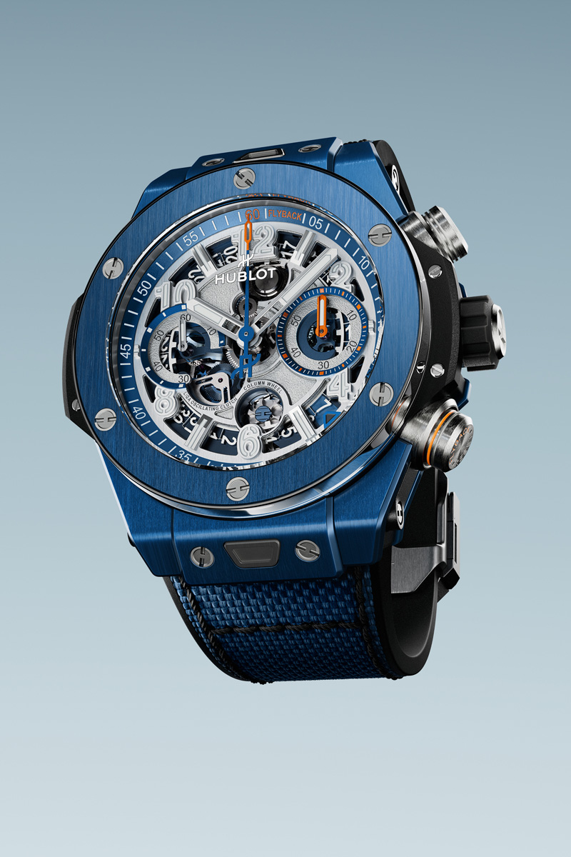 Hublot Big Bang Unico Reloaded Blue Ceramic 44mm