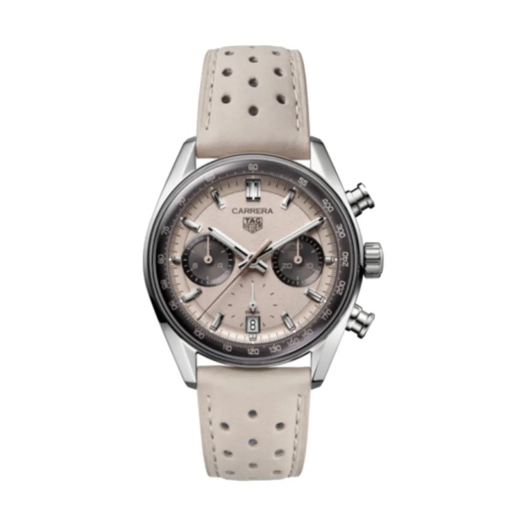 TAG Heuer Carrera Chronograph Glass Box Sand Racing 39mm - CBS221H.FC8366 - #1 TAG Heuer Carrera Chronograph Glass Box Sand Racing 39mm - CBS221H.FC8366 - #1
