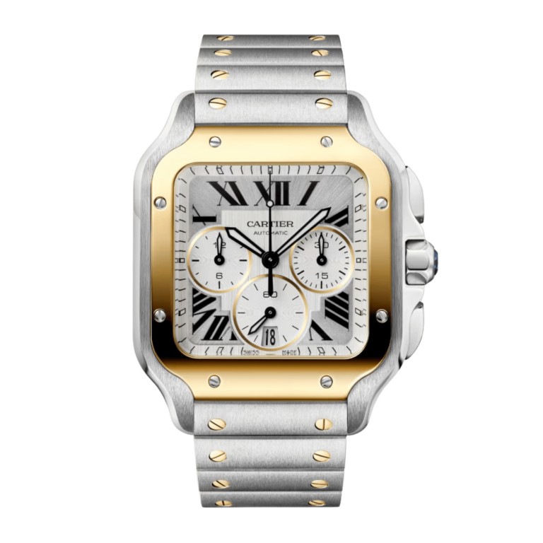 Cartier Santos de Cartier Chronograph 0mm - W2SA0035 - #1 Cartier Santos de Cartier Chronograph 0mm - W2SA0035 - #1