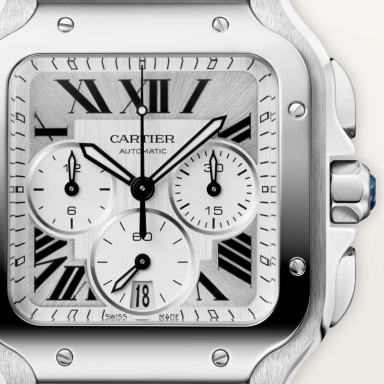 Cartier Santos de Cartier Chronograph - WSSA0083 - #3 Cartier Santos de Cartier Chronograph - WSSA0083 - #3