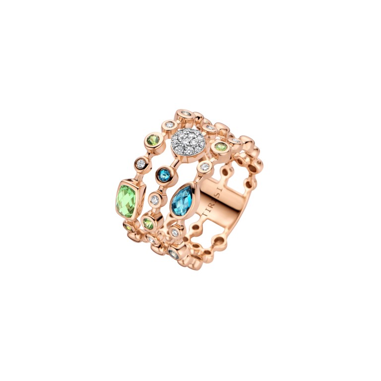 Venice Ring - Tirisi Jewelry - TR9765LBT+BTP Venice Ring - Tirisi Jewelry - TR9765LBT+BTP