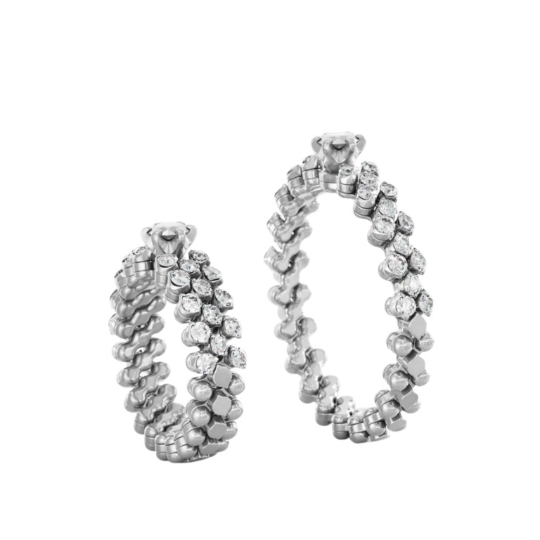 Serafino Consoli Unico flexibele ring witgoud met diamant - RMSSLWD0303H2WGWD GIA - #3 Serafino Consoli Unico flexibele ring witgoud met diamant - RMSSLWD0303H2WGWD GIA - #3