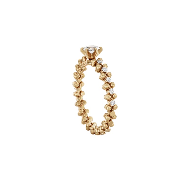 Serafino Consoli Unico flexibele ring roodgoud met diamant - RMSSLWD0753HM2RGWD GIA - #2 Serafino Consoli Unico flexibele ring roodgoud met diamant - RMSSLWD0753HM2RGWD GIA - #2
