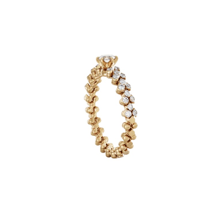Serafino Consoli Unico flexibele ring roodgoud met diamant - RMSSLWD0503H2RGWD GIA - #2 Serafino Consoli Unico flexibele ring roodgoud met diamant - RMSSLWD0503H2RGWD GIA - #2