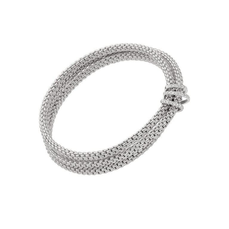 Fope Prima Aura flexibele armband witgoud met diamant - 75108BX_PB_B_XBX_00M - #2 Fope Prima Aura flexibele armband witgoud met diamant - 75108BX_PB_B_XBX_00M - #2