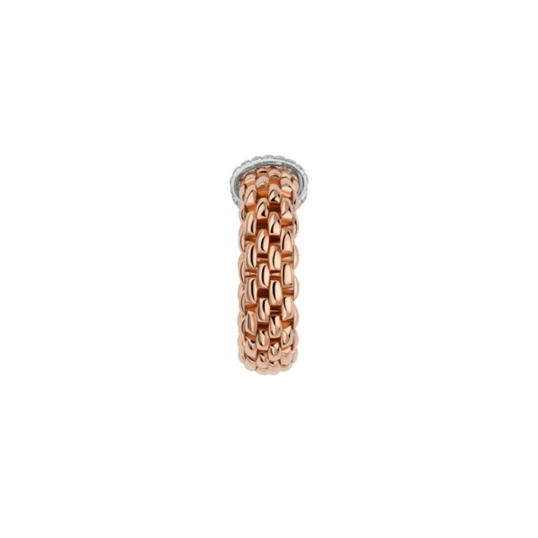 Fope Vendome Bridge flexibele ring roodgoud met diamant - 59202AX_PB_R_XBX_00M - #4 Fope Vendome Bridge flexibele ring roodgoud met diamant - 59202AX_PB_R_XBX_00M - #4