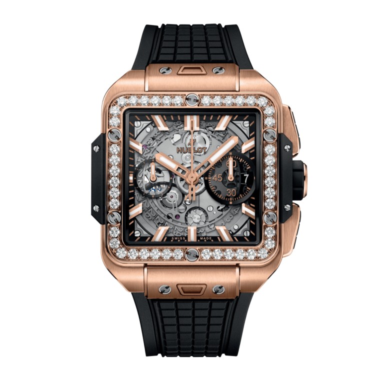 Hublot Square Bang Unico King Gold Diamonds 42mm - 821.OX.0180.RX.1204 - #1 Hublot Square Bang Unico King Gold Diamonds 42mm - 821.OX.0180.RX.1204 - #1