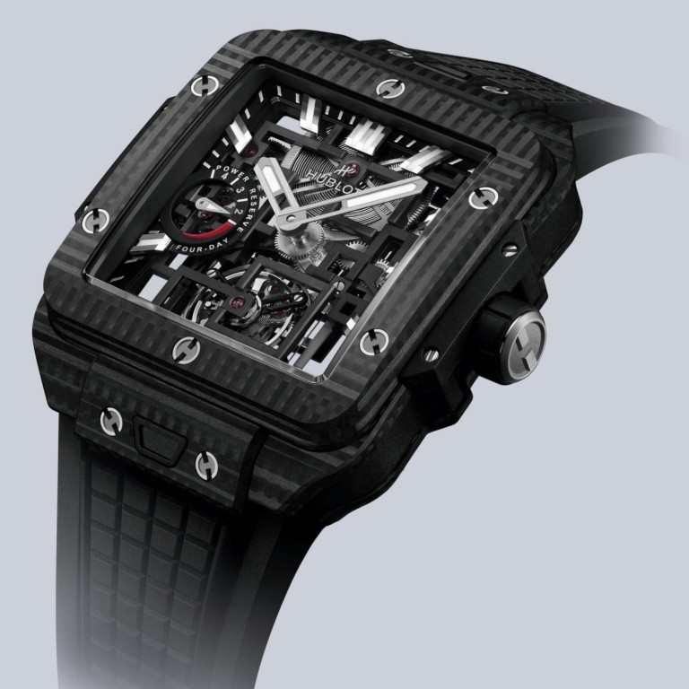 Hublot Square Bang Tourbillon 4-Day Power Reserve carbon 42mm - 805.QD.0170.RX - #9 Hublot Square Bang Tourbillon 4-Day Power Reserve carbon 42mm - 805.QD.0170.RX - #9