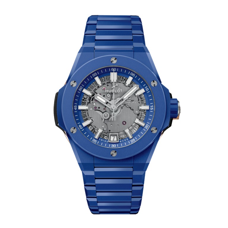 Hublot Big Bang Integrated Blue Indigo Ceramic 40mm - 456.EX.5129.EX - #1 Hublot Big Bang Integrated Blue Indigo Ceramic 40mm - 456.EX.5129.EX - #1