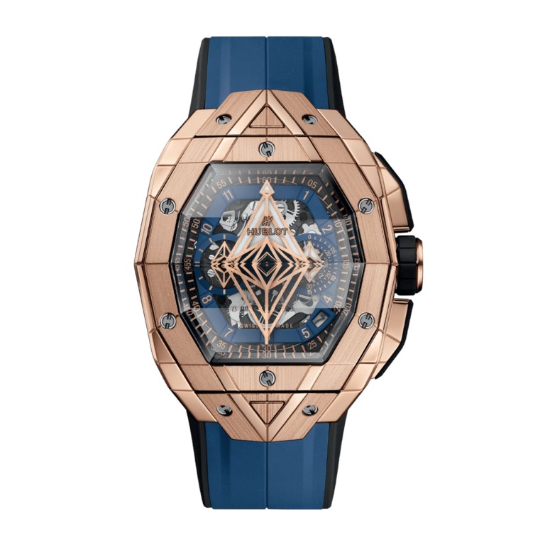 Hublot Spirit of Big Bang Sang Bleu King Gold Blue 42mm - 648.OX.0151.RX.MXM24 - #1 Hublot Spirit of Big Bang Sang Bleu King Gold Blue 42mm - 648.OX.0151.RX.MXM24 - #1