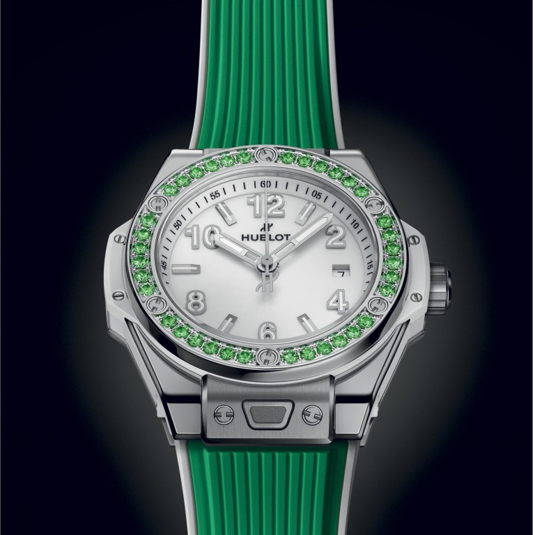 Hublot Big Bang One Click Joyful Steel Apple Green 33mm - 485.SG.2210.RX.1222 - #4 Hublot Big Bang One Click Joyful Steel Apple Green 33mm - 485.SG.2210.RX.1222 - #4