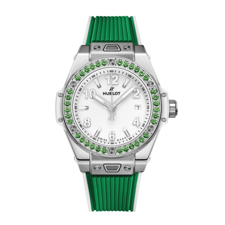 Hublot Big Bang One Click Joyful Steel Apple Green 33mm - 485.SG.2210.RX.1222 - #1 Hublot Big Bang One Click Joyful Steel Apple Green 33mm - 485.SG.2210.RX.1222 - #1