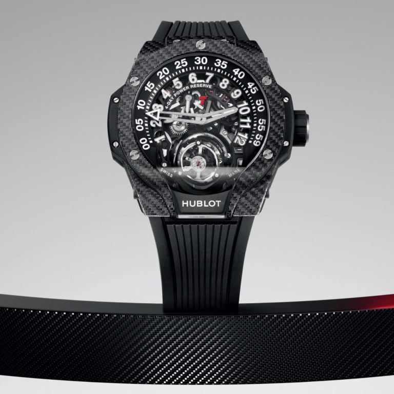 Hublot MP -13 Tourbillon Bi-Axis Retrograde Black Carbon 44mm - 913.YT.1170.RX - #4 Hublot MP -13 Tourbillon Bi-Axis Retrograde Black Carbon 44mm - 913.YT.1170.RX - #4