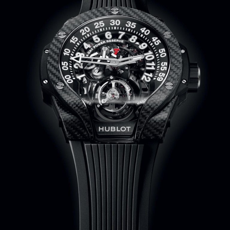 Hublot MP -13 Tourbillon Bi-Axis Retrograde Black Carbon 44mm - 913.YT.1170.RX - #6 Hublot MP -13 Tourbillon Bi-Axis Retrograde Black Carbon 44mm - 913.YT.1170.RX - #6