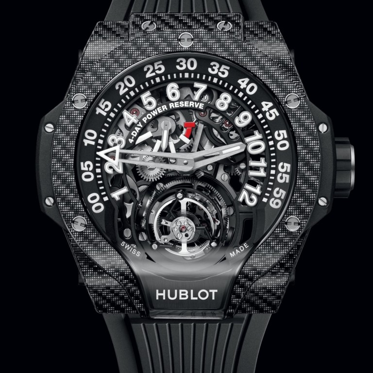 Hublot MP -13 Tourbillon Bi-Axis Retrograde Black Carbon 44mm - 913.YT.1170.RX - #10 Hublot MP -13 Tourbillon Bi-Axis Retrograde Black Carbon 44mm - 913.YT.1170.RX - #10