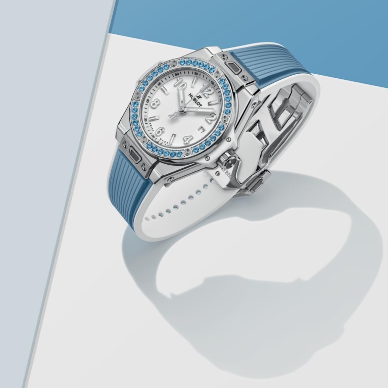 Hublot Big Bang One Click Joyful Steel Sky Blue 33mm - 485.SL.2210.RX.1207 - #4 Hublot Big Bang One Click Joyful Steel Sky Blue 33mm - 485.SL.2210.RX.1207 - #4