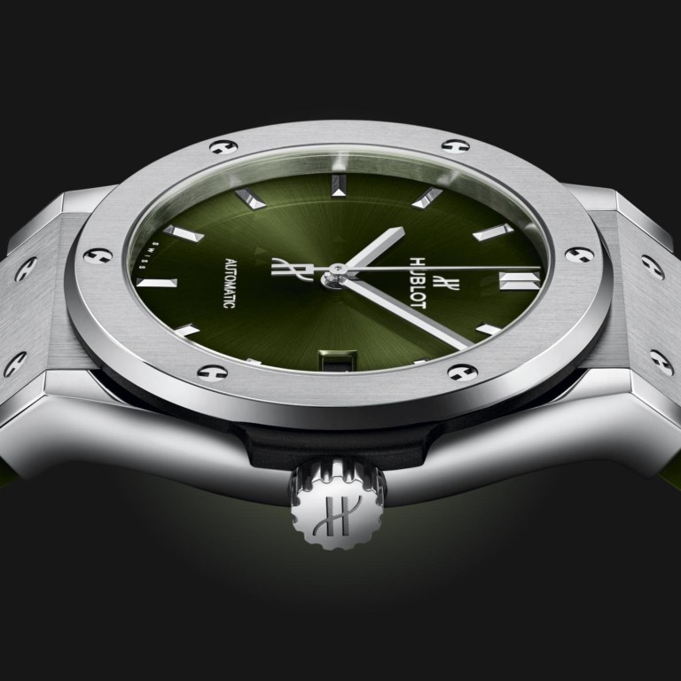 Hublot Classic Fusion Titanium Green 42mm - 542.NX.8970.RX - #3 Hublot Classic Fusion Titanium Green 42mm - 542.NX.8970.RX - #3