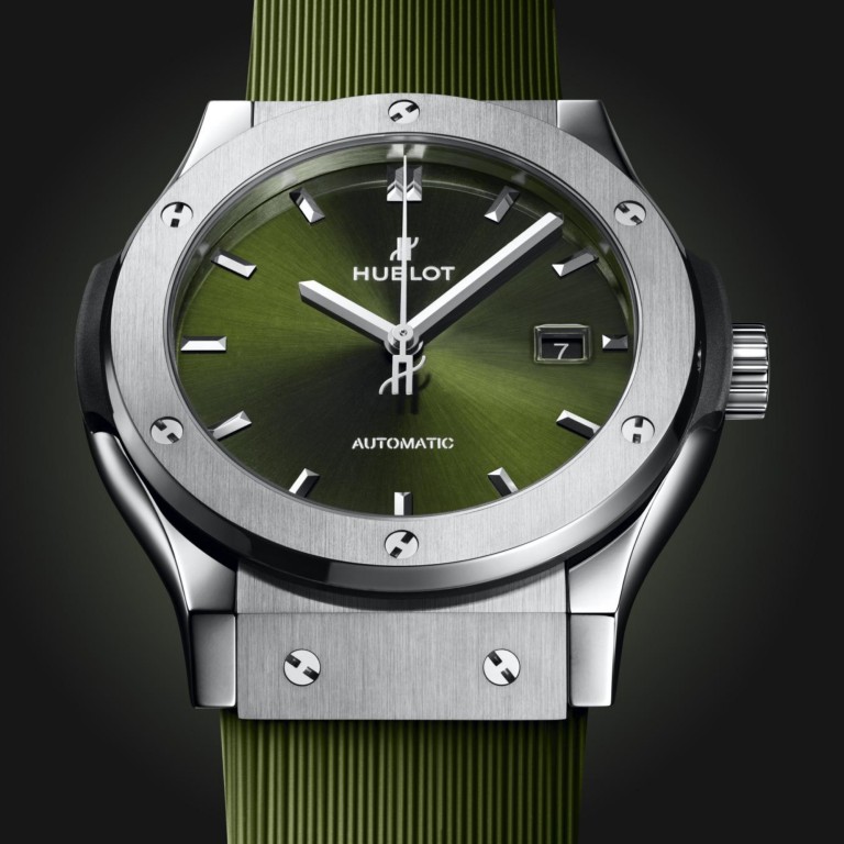 Hublot Classic Fusion Titanium Green 42mm - 542.NX.8970.RX - #4 Hublot Classic Fusion Titanium Green 42mm - 542.NX.8970.RX - #4