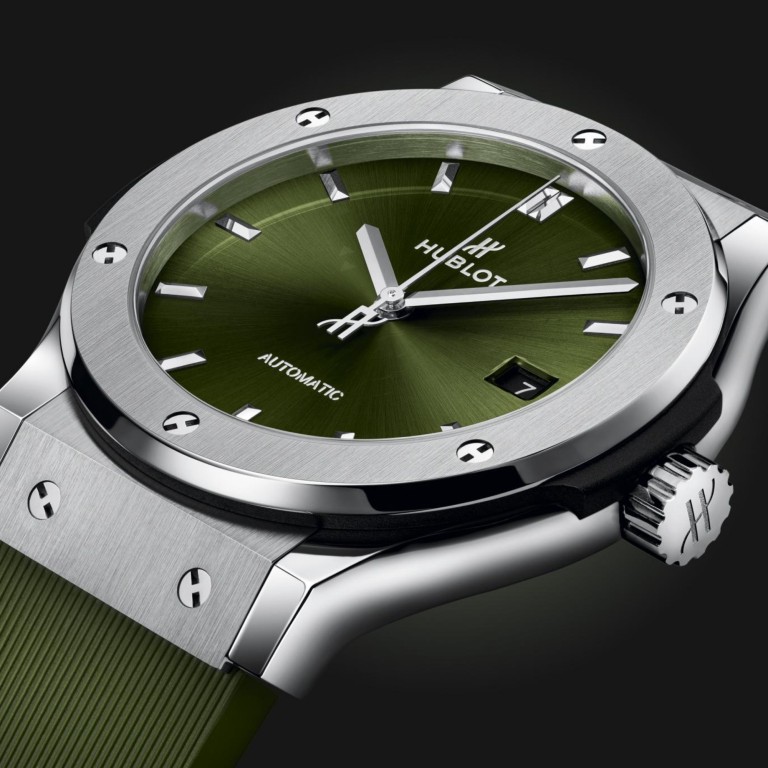 Hublot Classic Fusion Titanium Green 42mm - 542.NX.8970.RX - #6 Hublot Classic Fusion Titanium Green 42mm - 542.NX.8970.RX - #6
