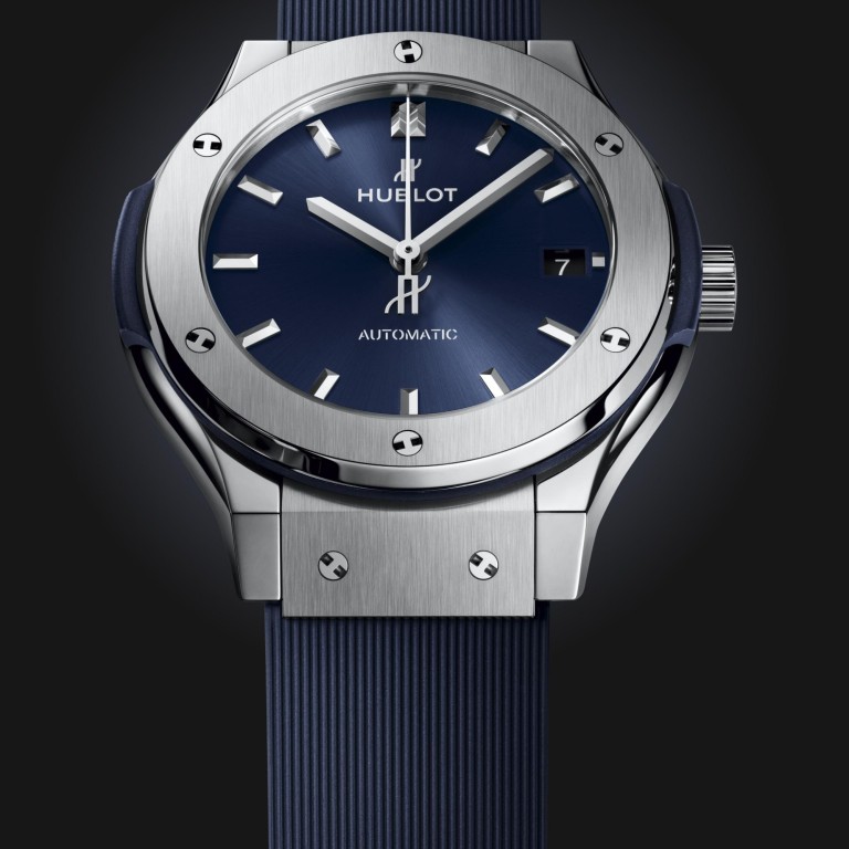 Hublot Classic Fusion Titanium Blue 38mm - 565.NX.7170.RX - #3 Hublot Classic Fusion Titanium Blue 38mm - 565.NX.7170.RX - #3