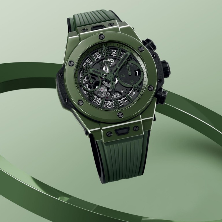 Hublot Big Bang Unico Dark Green Ceramic 42mm - 441.GX.5210.RX - #7 Hublot Big Bang Unico Dark Green Ceramic 42mm - 441.GX.5210.RX - #7