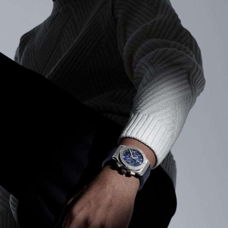 Hublot Classic Fusion Chronograph Chronograph Titanium Blue 45mm - 521.NX.7170.RX - #2 Hublot Classic Fusion Chronograph Chronograph Titanium Blue 45mm - 521.NX.7170.RX - #2