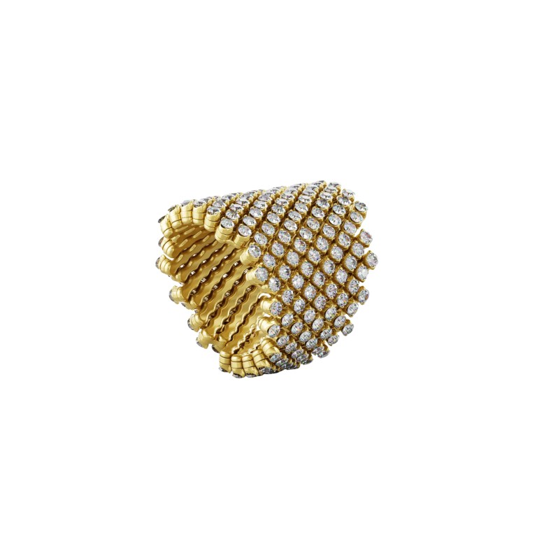 Serafino Consoli Bellezza flexibele ring geelgoud met diamant - RMSB12F2YGWD - #2 Serafino Consoli Bellezza flexibele ring geelgoud met diamant - RMSB12F2YGWD - #2